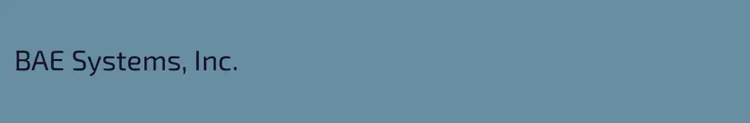 BAE Systems, Inc.